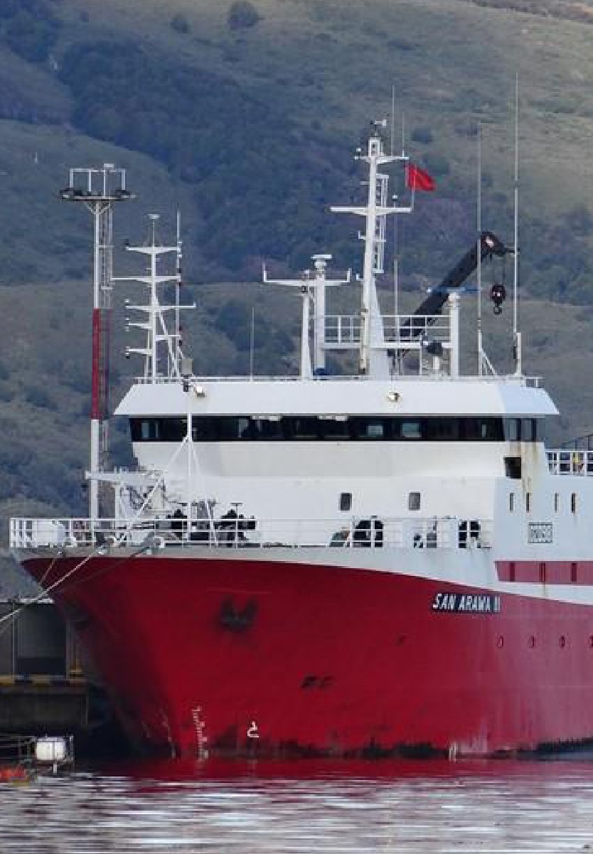 Control and Monitoring System on the San Arawa II Fishing Vessel ...